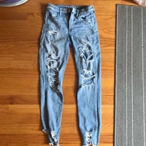 American eagle super stretch jeans